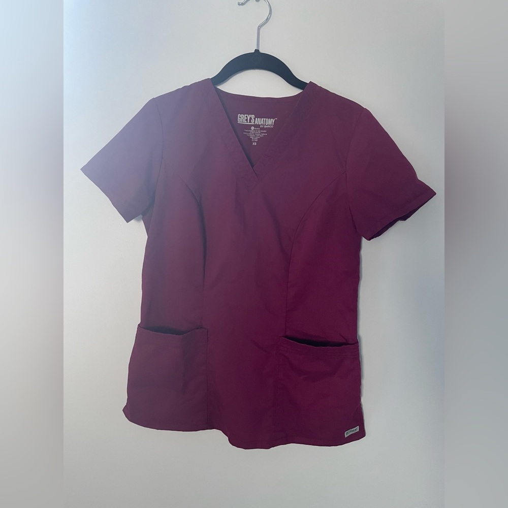 Greys Anatomy women’s scrub top - XS